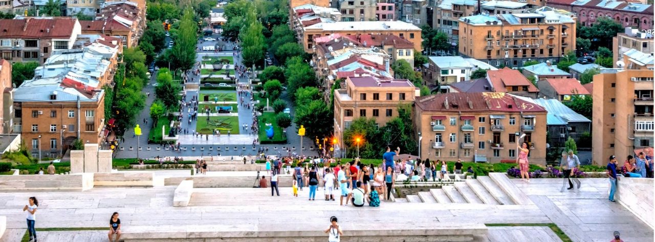 armenia wide shot